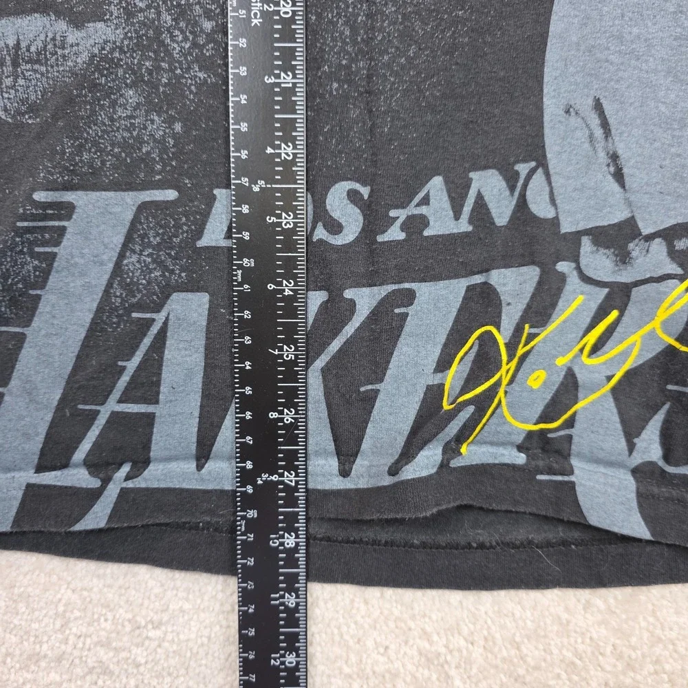 Adidas Kobe Bryant Lakers T-Shirt Mens M Black NBA Basketball Graphic Tee Cotton